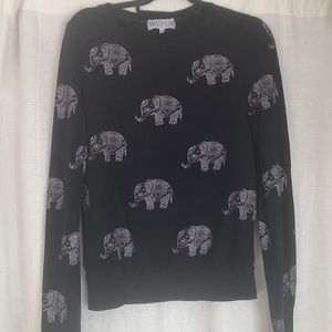 Wildfox elephant sweater